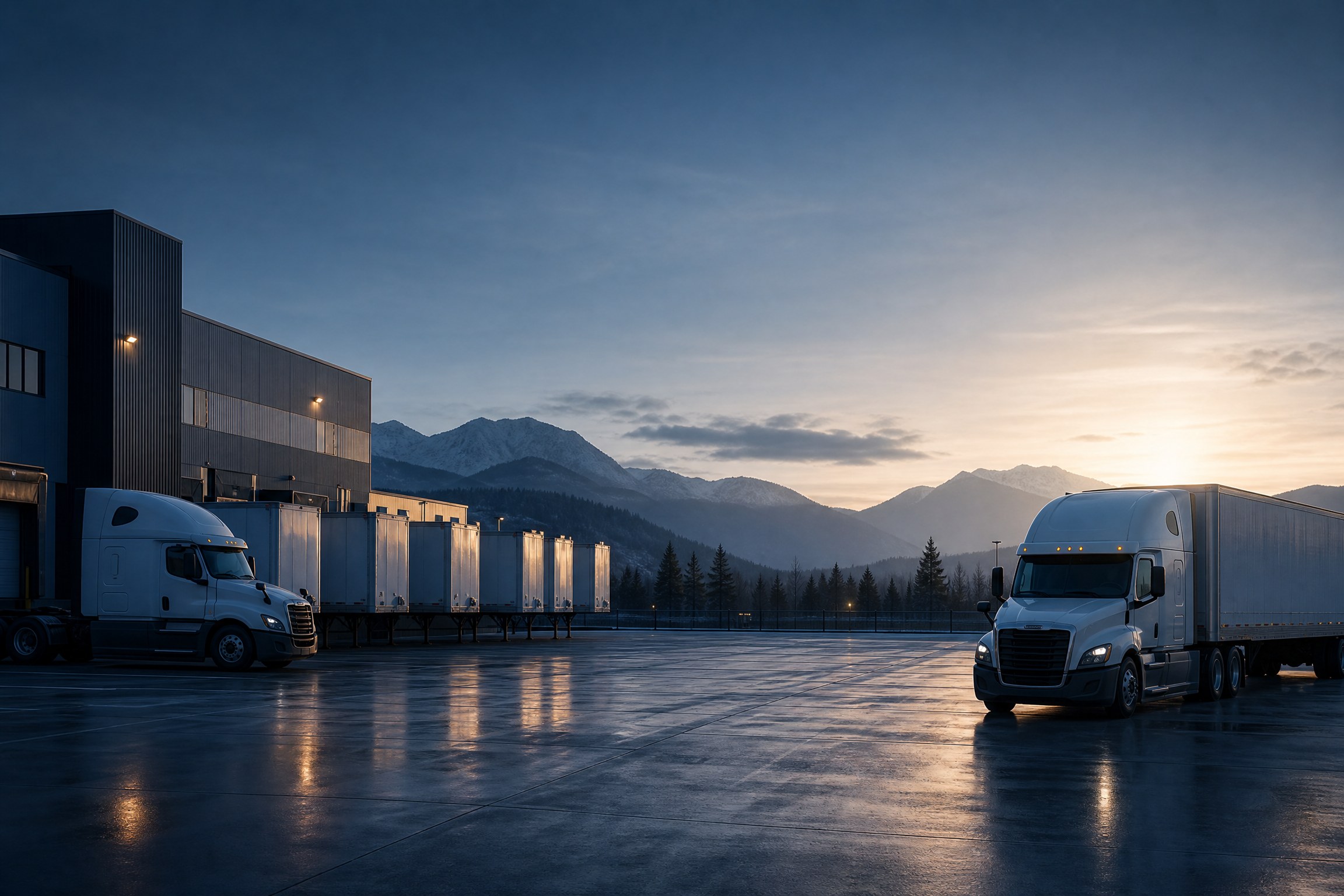 Canadian commercial transport and logistics operation